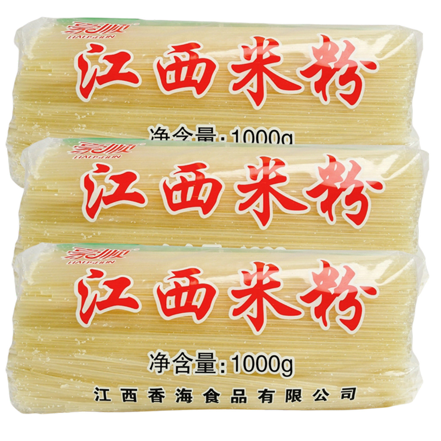 豪顺江西米粉1kg*3袋纯大米炒粉汤粉早餐宵夜米粉酸辣粉螺蛳粉