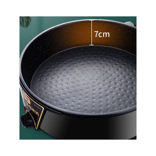 可调温电饼铛家用双面加热加深自