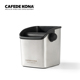 CAFEDE KONA咖啡敲渣桶家用半自动咖啡机粉渣盒不锈钢咖啡渣桶