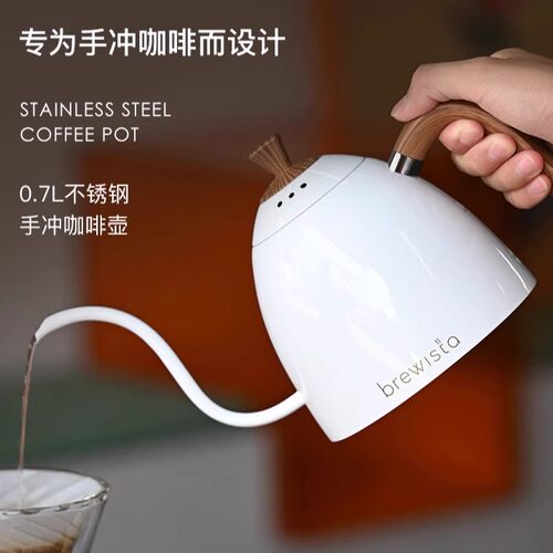Brewista不锈钢细长嘴手冲咖啡壶