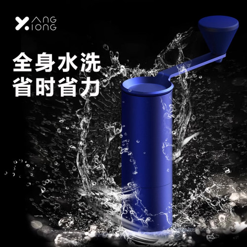 熊与杨贴身武士手摇磨豆机手冲咖啡器具手动磨粉小型便携式研磨机
