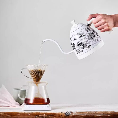 Brewista圣地亚限量款智能手冲咖啡壶不锈钢细嘴温控水壶家用0.6L