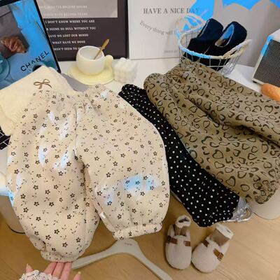 童裤儿童加厚绒裤子新款中小童特厚羊羔绒男童运动裤女童卫裤束脚