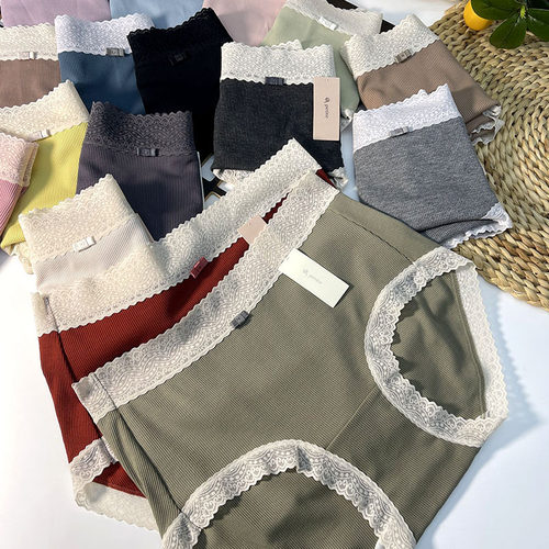 螺纹蕾丝3099性感小兰裙女裤女夏