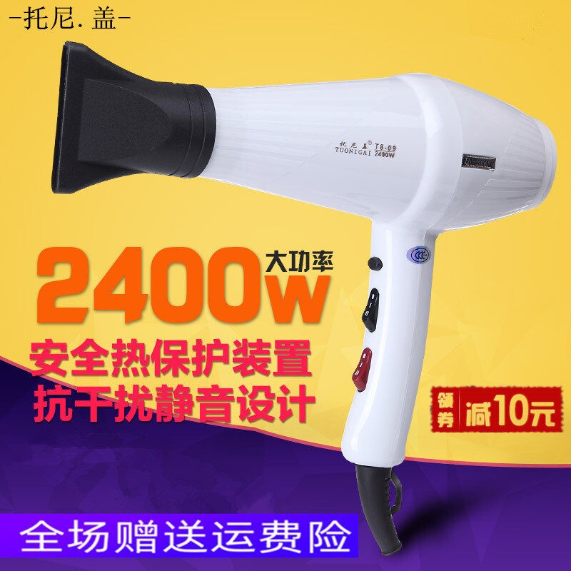 托尼盖吹风机大功率T8-09吹风筒