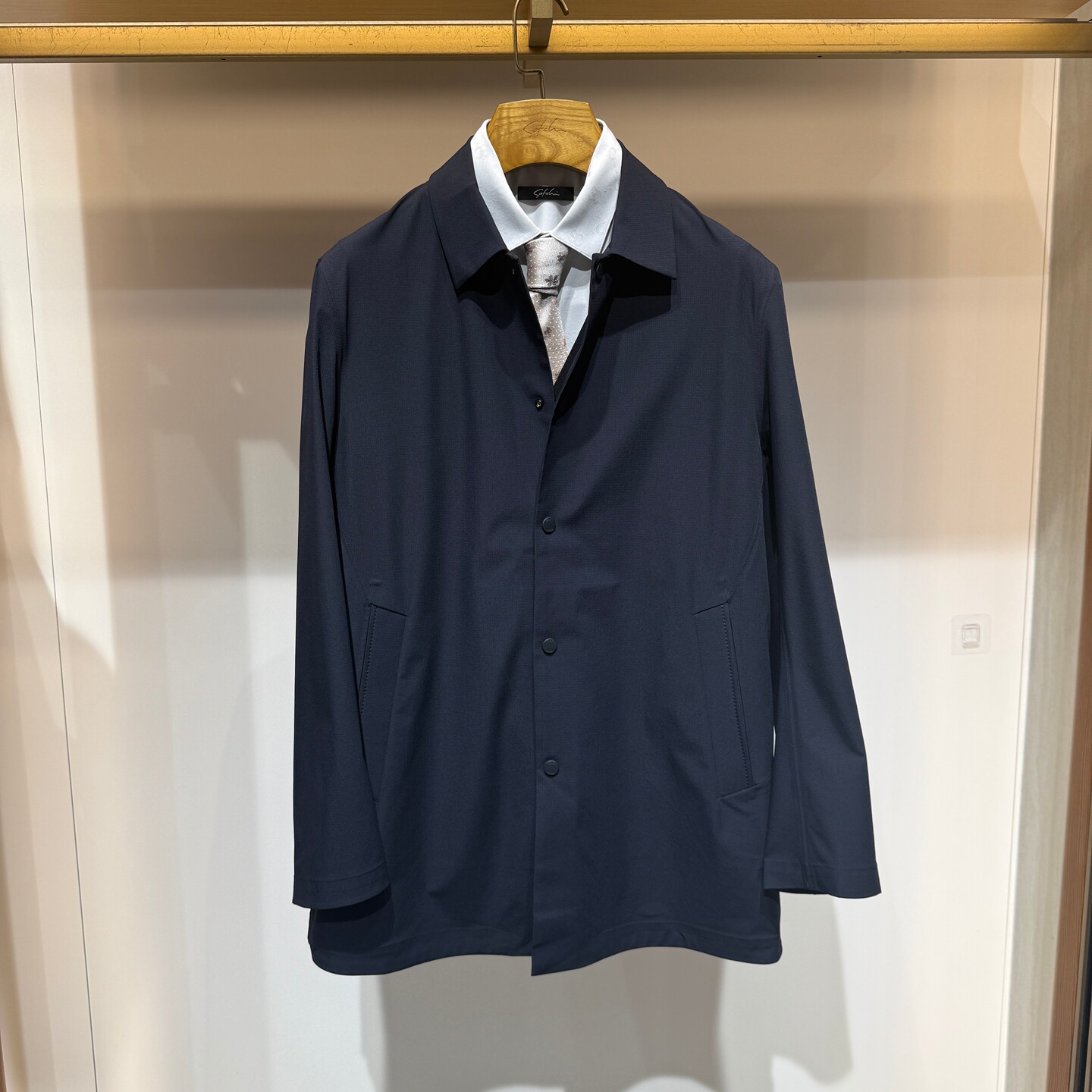 新款沙驰Satchi风衣25专柜正品春季男装休闲外套88QMB8281007