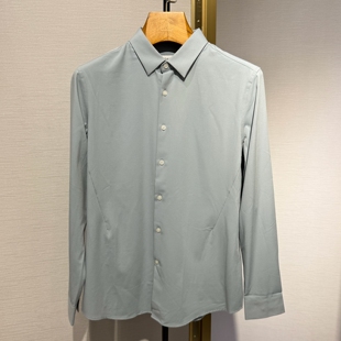 迪赛DEICAE长袖衬衫23新款专柜春夏男士休闲修身衬衣313111180