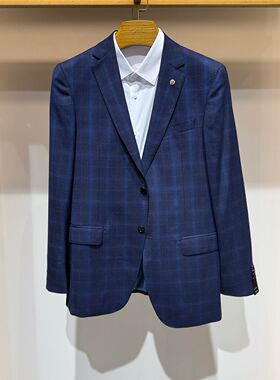 沙驰Satchi西服26专柜新款正品男士春夏季羊毛外套88WAA8253009