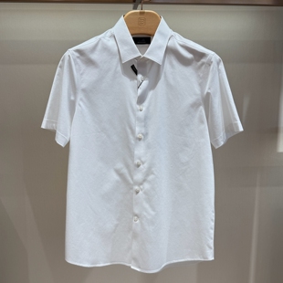 BOSSsunwen短袖衬衣26新款专柜正品春夏男装棉质衬衫152321271670