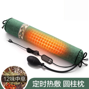 颈椎枕头修复护助睡眠睡觉专用圆形荞麦决明子艾草护颈中草药工厂