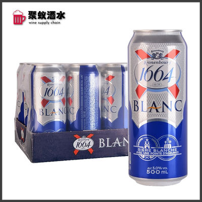 Kronenbourg1664500ml听装白啤酒