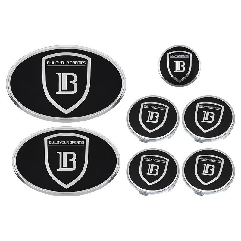 适用于比亚迪S7 S6 F3改装新款银色车标比亚迪速锐G5 G6 F6车标