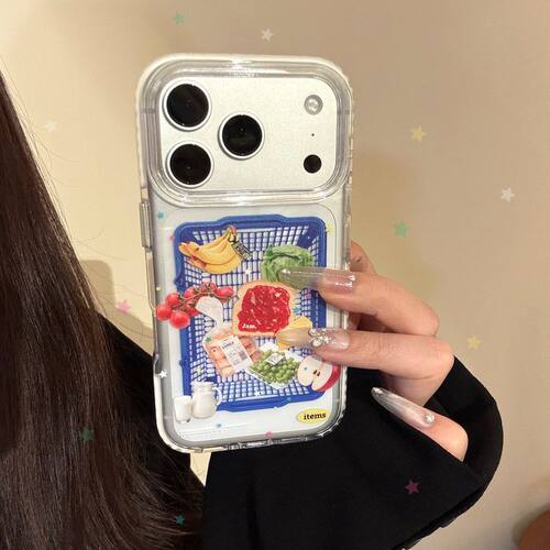 个性购物筐适用iPhone17苹果16