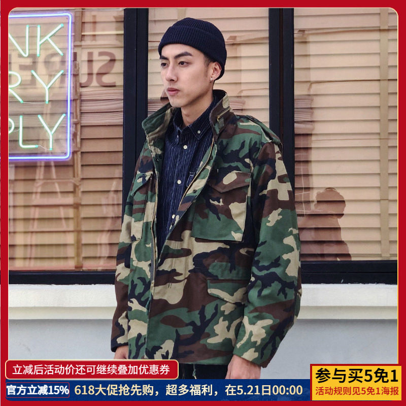 沾酱M65经典款风衣外套
