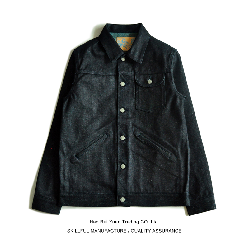 沾酱 棉麻彩棉527XX冬限定 赤耳牛仔夹克男 咔叽 秋季复古外套