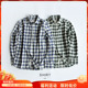 原创经典 格子长袖 修身 沾酱 复古衬衣 男士 全棉纯棉纯色休闲衬衫