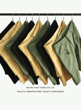 沾酱 USMC P44休闲短裤 美式复古 工装裤VINTAGE 短裤男