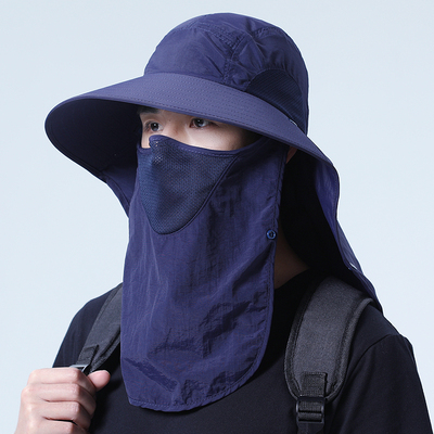 遮阳帽子男透气太阳帽女户外