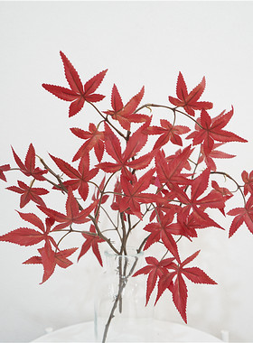 长枝挂壁软装插花园林风高仿真