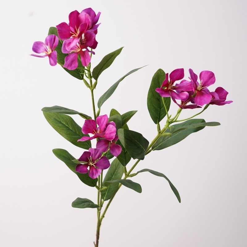 仿真花长春花高品质3d打印色绢花家居小清新装饰花艺软装造型花材