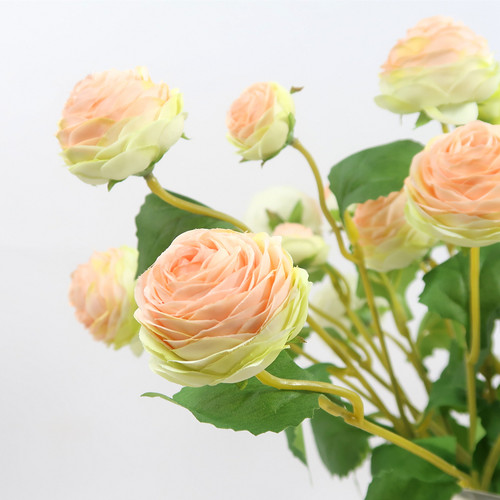 仿真花露莲花客厅花艺装饰假花