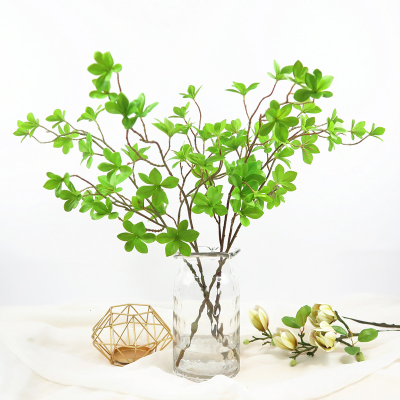 北欧仿真绿植叶子吊钟七星叶长枝客厅花瓶插花装饰品搭配花草假花,鲜花速递/花卉仿真/绿植园艺,仿真绿植,淘宝优惠券,粉丝福利购,淘宝优惠卷