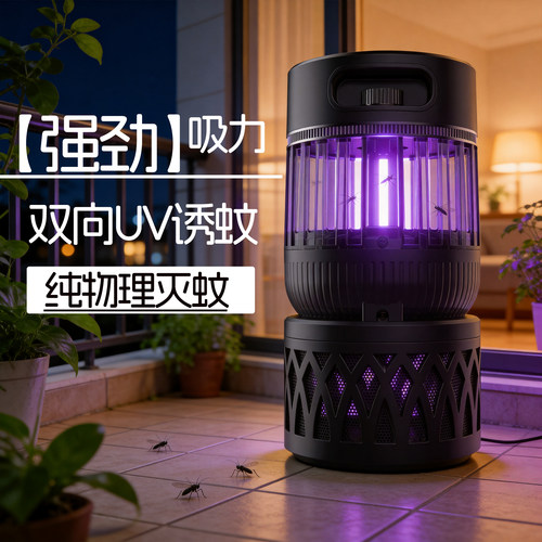 格林盈璐GM972灭蚊灯器婴幼儿孕妇家用室内卧室诱捕神器强力新款