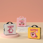 高颜值14寸行李箱小收纳可爱手提包女16寸密码 箱大便携化妆箱储物