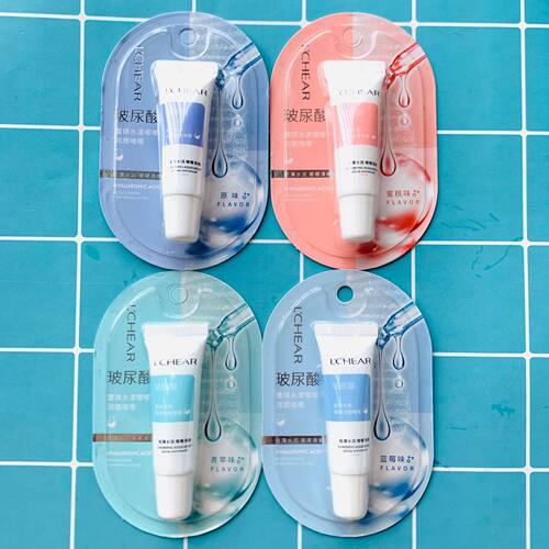 蕾琪水漾嘟嘟润唇啫喱唇油E433补水保湿秋冬防干裂无色护唇正品