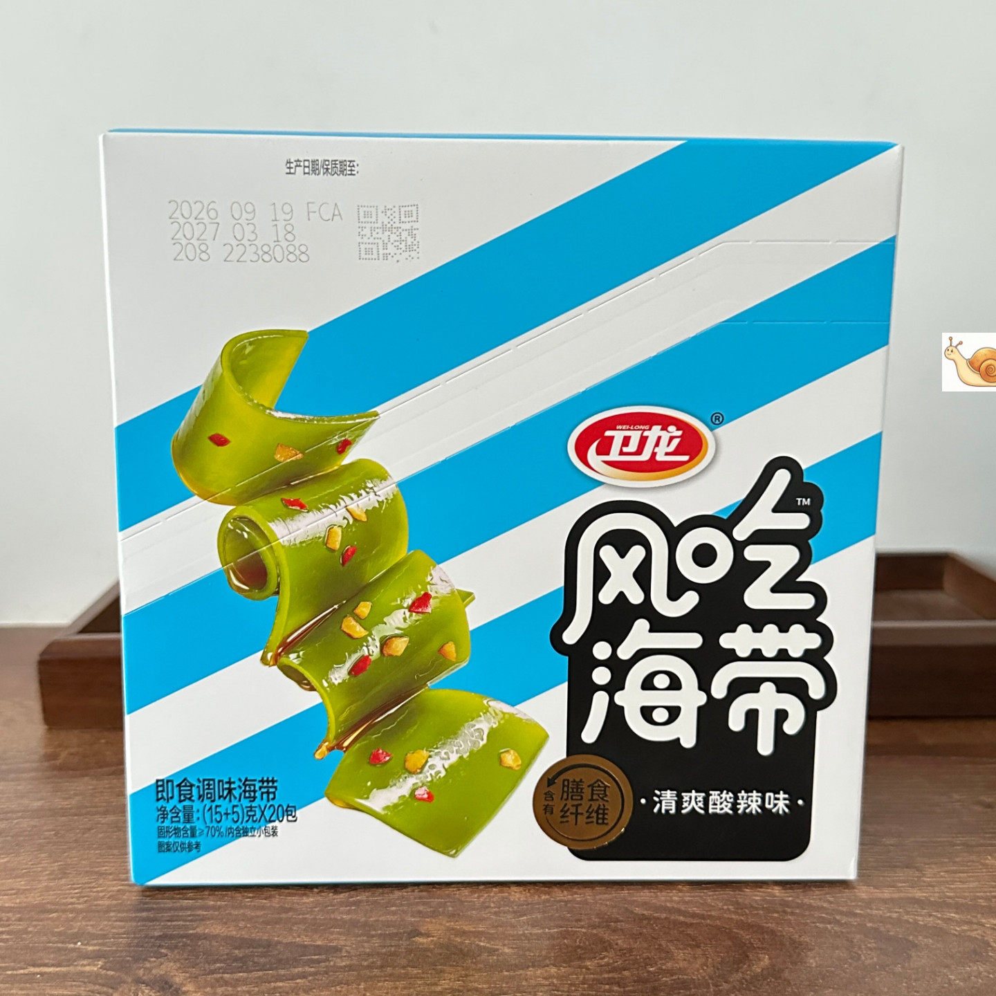 卫龙风吃海带酸辣香辣味