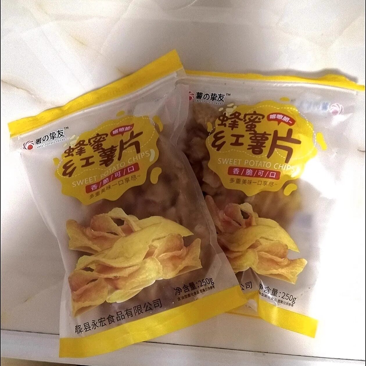 薯挚友250g香脆红薯干