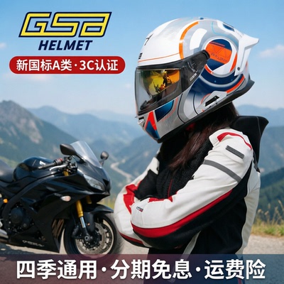 GSBT80新国标A类双镜通风全盔