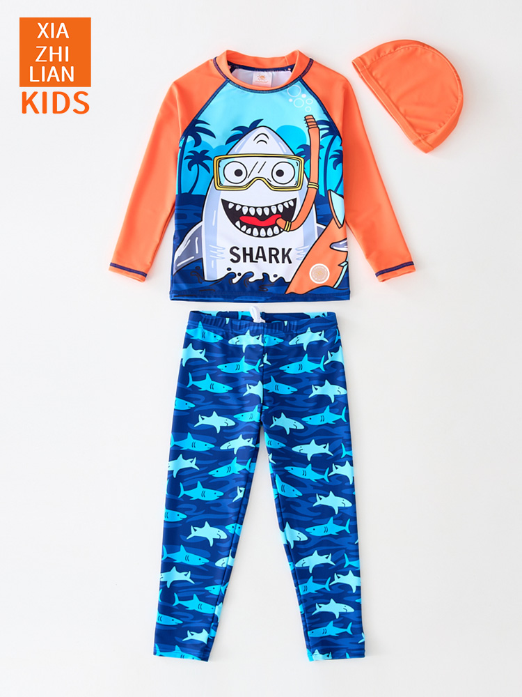 夏之恋儿童分体可爱泳衣