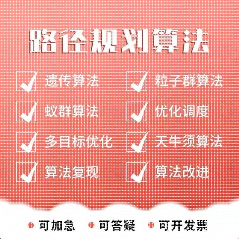 matlab路径规画算法代遗传算法蚁群蜂群狼群算法代编选址路径优化