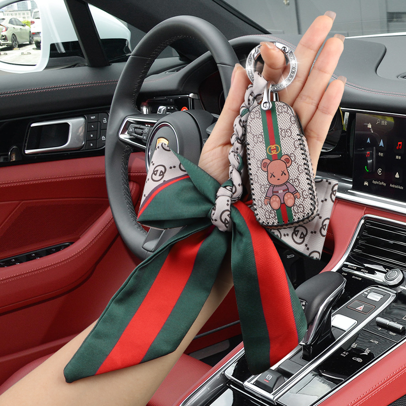 奥迪a6l车钥匙套23款A6L保护壳包