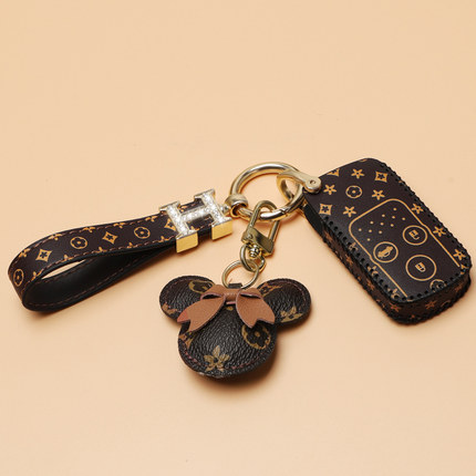 适用本田八代雅阁钥匙套老款CRV歌诗图九代思域思铂睿奥德赛包扣