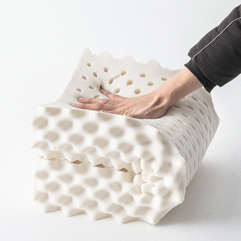 芭提岛正品泰国乳胶枕儿童枕美容枕护颈枕头按摩枕芯狼牙颗粒枕