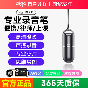 爱国者录音笔AI会议纪要降噪便携专业录音神器律师学生上课记录