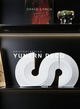 家居样板房间博古置物架装饰现代