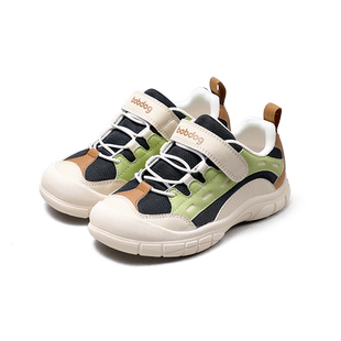 巴布豆童鞋男童新款软底透气鞋子户外运动鞋儿童机能鞋婴幼儿鞋子