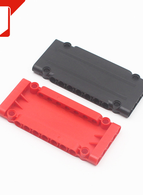 益智小颗粒积木 汽车表层装饰DIY零配件 兼容64782 5x11科技面板