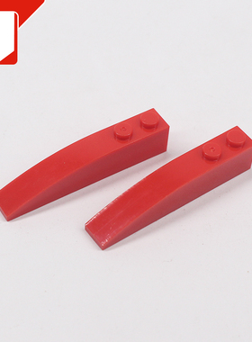 儿童启蒙散件散装 小颗粒积木DIY兼容41762零配件1x6弧形斜面斜坡