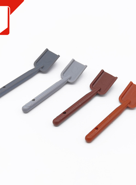 儿童小颗粒儿童益智拼装积木零散件 铁铲 工兵铲 88431农牧场工具