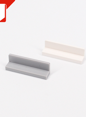 儿童启蒙益智 小颗粒积木MOC散装配件 15207零配件 1x4墙角 墙边