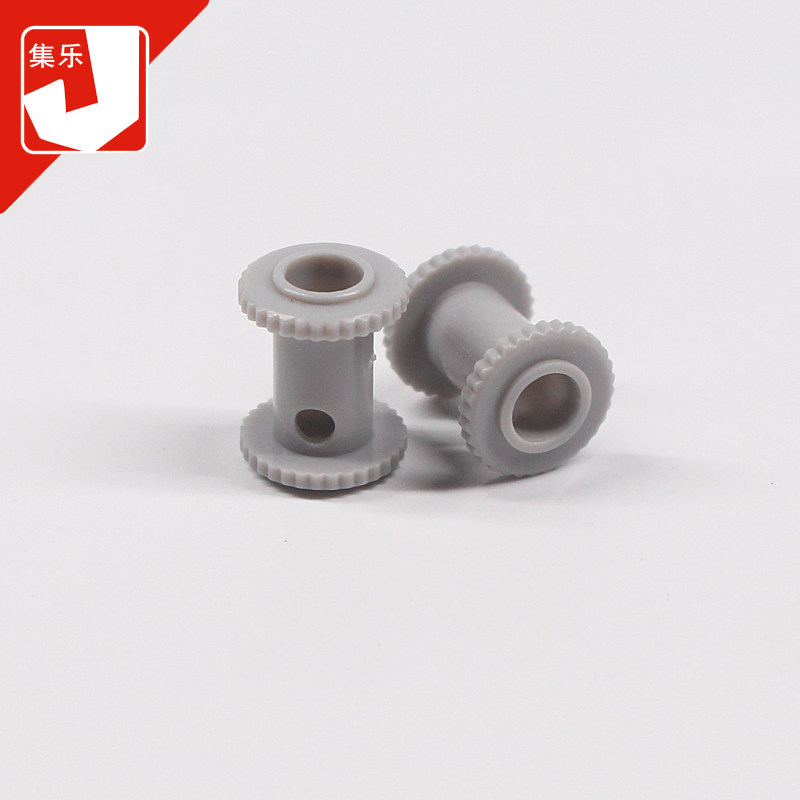 兼容国产小颗粒2585 2584c01积木玩具零散装配补件 2x2卷线轮轴筒