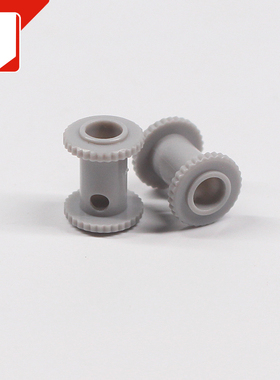 兼容国产小颗粒2585 2584c01积木玩具零散装配补件 2x2卷线轮轴筒
