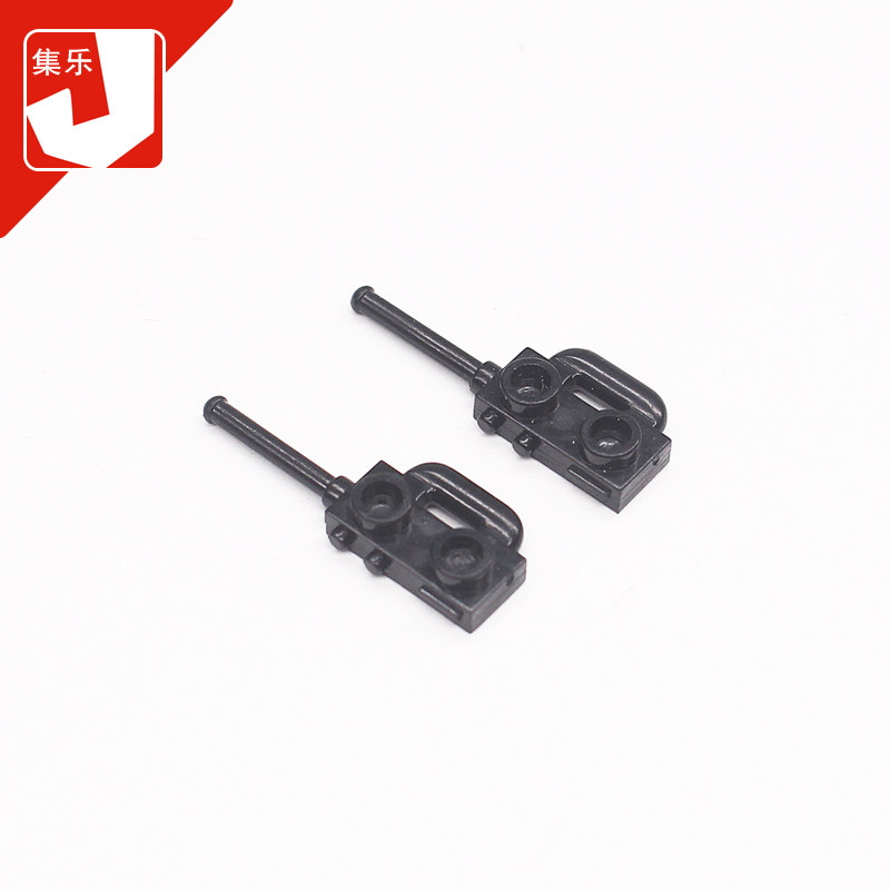 儿童益智 小颗粒拼装MOC积木 兼容3962人仔零配件 军事特警对讲机