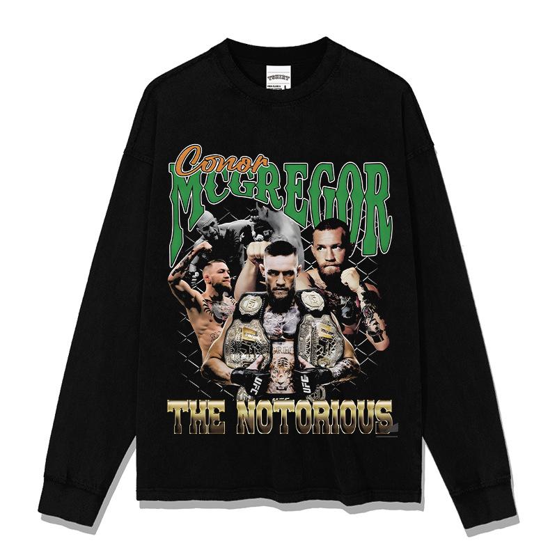 短袖卫衣美式复古嘻哈印花T恤