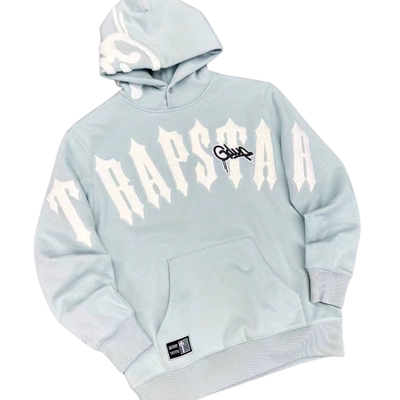 跨境Trapstar欧美高街潮流绣花卫衣男女同款drill卫衣