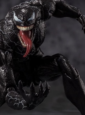 shf电影版毒液3最后一舞特工手办关节可动玩具模型礼物蜘蛛侠手办